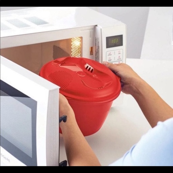 Tupperware Microwave Rice & Vegetable Cooker Steamer - Picture 8 of 10